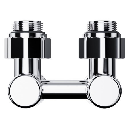 Узел нижнего подключения Royal Thermo Design угловой 1/2"х3/4" EK (хром)