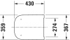 Крышка-сиденье для унитаза Duravit Happy D.2 (0064591300)