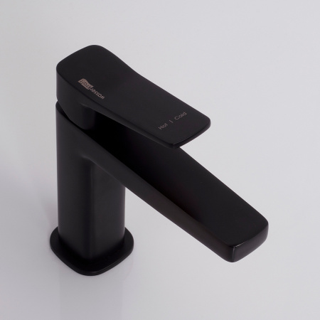 Смеситель для раковины WasserKRAFT Bever 2403 черный матовый