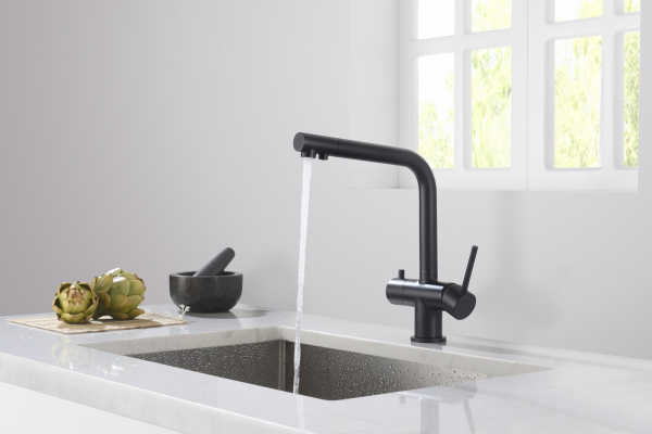 Смеситель для кухни Timo Saona 2396/03F с подключением фильтра