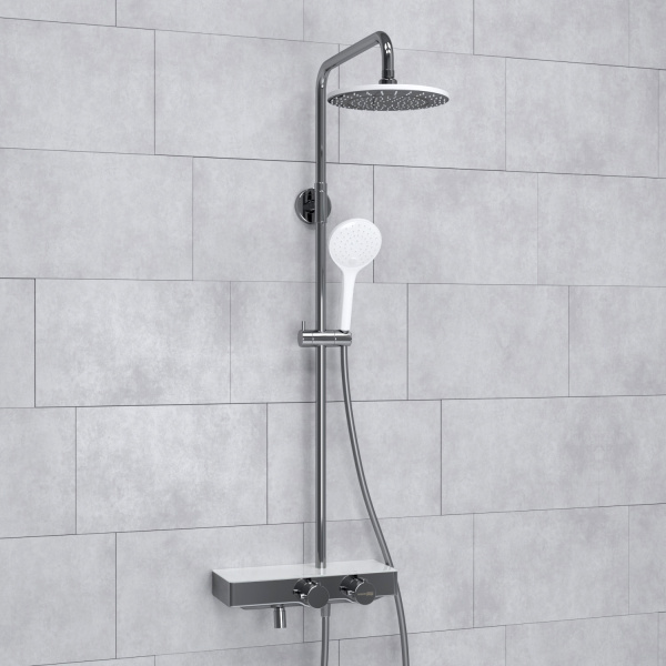 Душевая стойка WasserKRAFT A113.067.155.CH Thermo