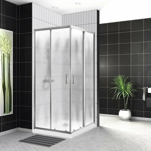 Душевой уголок BelBagno Uno 90x90 UNO-195-A-2-90-CH-CR