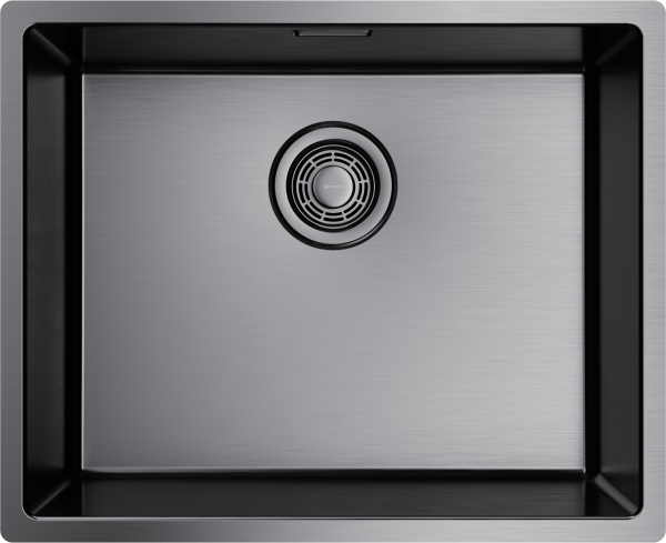 Кухонная мойка Omoikiri Tadzava 54-U/I Ultra 4993267 вороненая сталь
