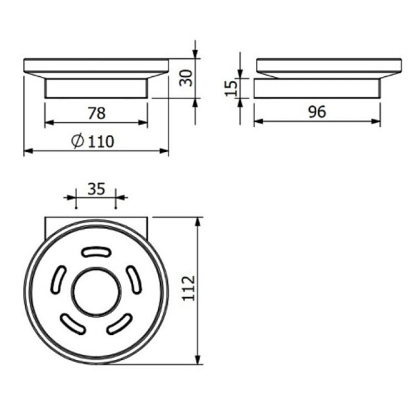 Мыльница Kludi Vela C 3198505