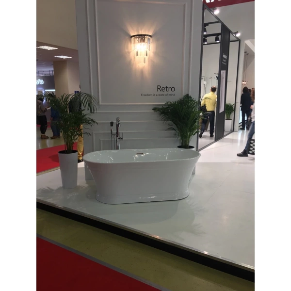 Акриловая ванна Ravak Retro XC00100023 170x80 см, отдельностоящая, белый