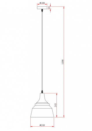 Подвесной светильник Escada Aries 1102/1S