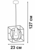 Подвесной светильник Vitaluce V3063 V3063-8/1S