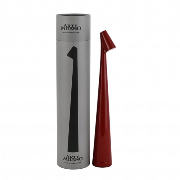 Настольная лампа декоративная Arte Milano  128101/H350/3-6K/3W Red