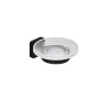 Мыльница Kludi Vela S 2598539 черный матовый