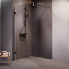 Душевая перегородка AM.PM X-Joy 100 W94WI-100-F1-BTE черная
