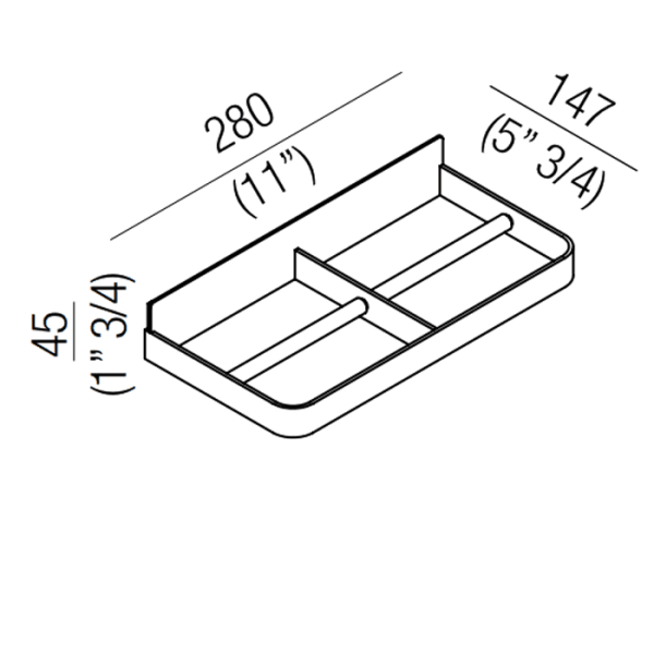 Держатель туалетной бумаги Agape Memory AMEM861A сталь