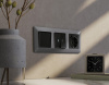 Рамка на 4 поста Ambrella Volt Line AF110504