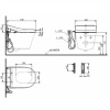Крышка-биде для унитаза TOTO Washlet RG Lite TCF34120GEU