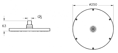 Душевая система Vitra Origin A49266EXP хром
