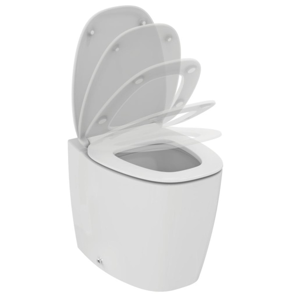 Унитаз-соло Ideal Standard Dea T349101 безободковый с сиденьем микролифт