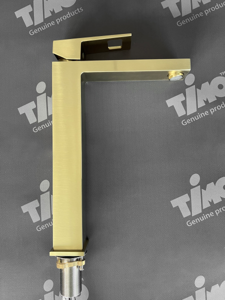 Смеситель для раковины Timo Briana 7111/17F золото матовое
