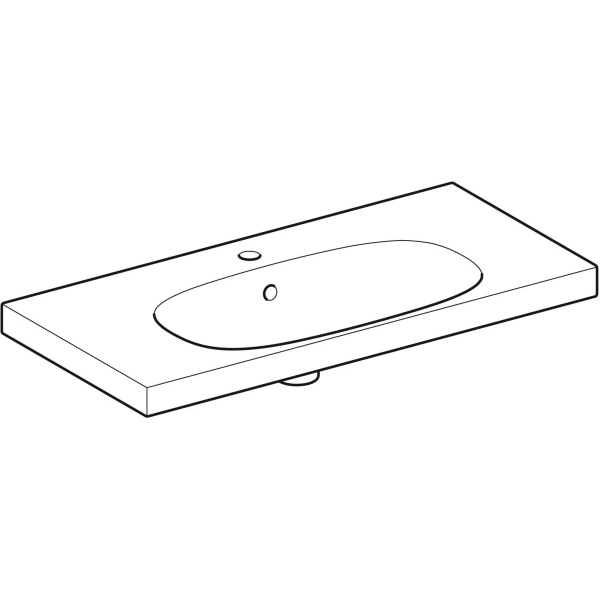 Раковина 90x42,2 см Geberit Acanto 500.633.01.2