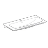 Раковина 100x48 см Geberit Renova Plan 122200000