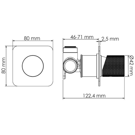 Душевой комплект WasserKRAFT Paar A8851.338.330 розовое золото