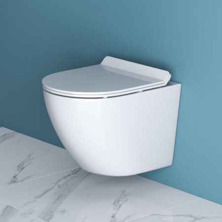Чаша подвесного унитаза BelBagno Sfera-R BB046CHR