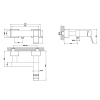 Смеситель для душа Gessi Rettangolo K 53031#031