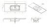 Раковина BelBagno BB1200ETL
