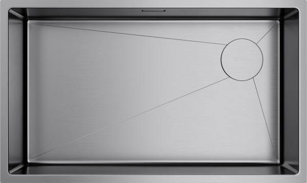 Кухонная мойка Omoikiri Taki 74-U/IF Side 4993170 нержавеющая сталь