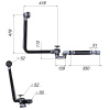 Слив-перелив AM.PM W90A-1000-OFL