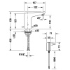 Смеситель для раковины Duravit Sensor 1 SE1090007010/SE1090007C10
