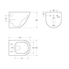 Подвесной унитаз BelBagno Amanda BB051CHR