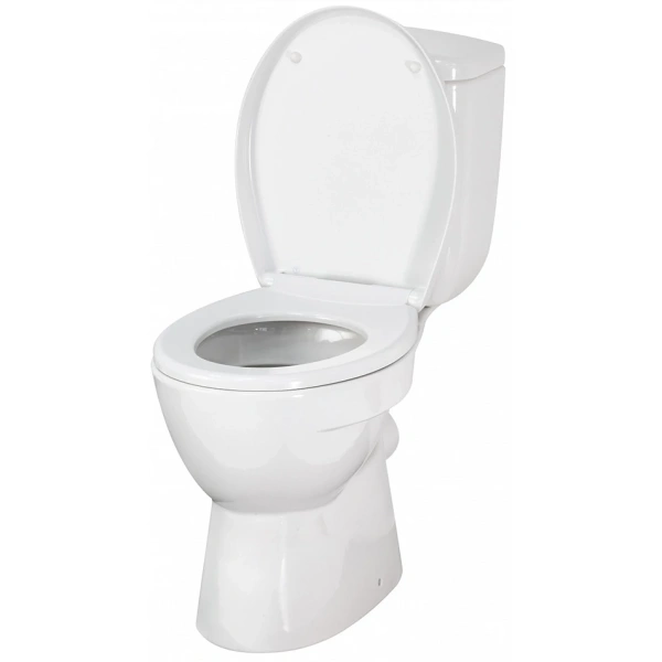 Унитаз-компакт Jacob Delafon July E24541RU-0 + E24542RU-0 с сиденьем, белый