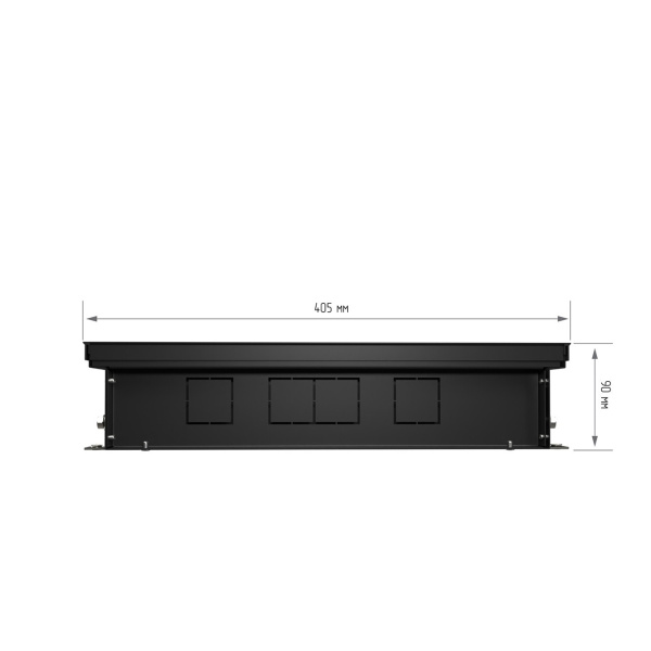 Конвектор внутрипольный Royal Thermo ATRIUM TURBO-90/400/2800-DG-U-LB