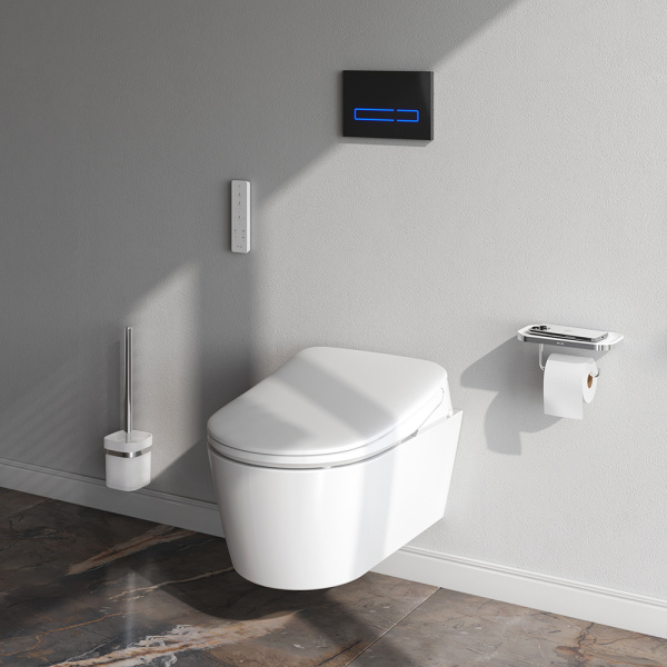 Подвесной унитаз AM.PM Func C8F1702SC с крышкой-сиденьем