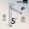 Смеситель для раковины WasserKRAFT Weida 3103H хром