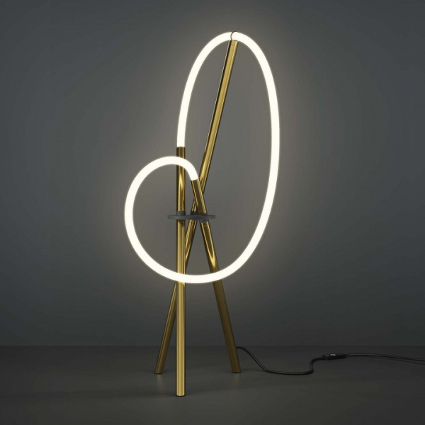 Настольная лампа декоративная Maytoni Crochet MOD369TL-L15BS3K