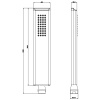 Душевая лейка Gessi Eleganza 46154#149