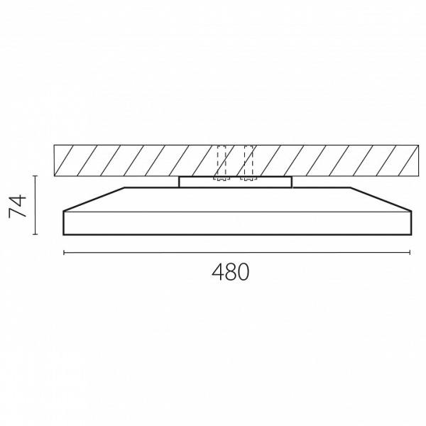 Накладной светильник Lightstar Arco Eco 225750