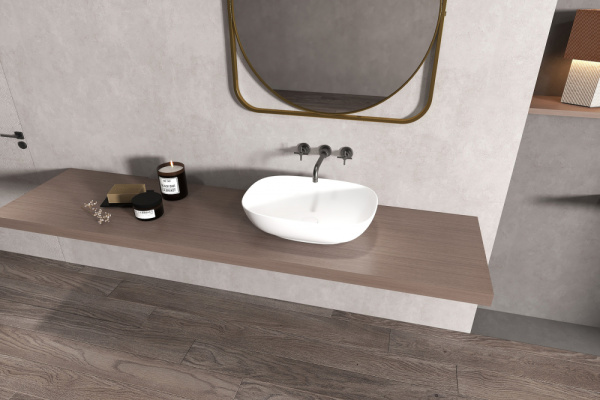 Раковина Abber Stein AS2637 белая матовая