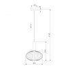 Подвесной светильник Eurosvet Bravo 50183/1 прозрачный