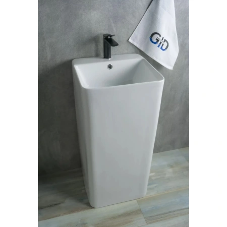 Раковина напольная 42x41 см GID Nb148