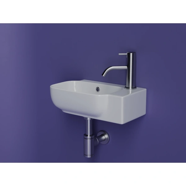 Раковина Ceramica Nova Element CN6074L 40,3x24,9 см L, рукомойник, белый