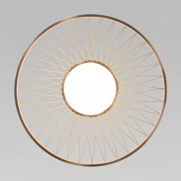 Накладной светильник Eurosvet Cesta 40019/1 LED коричневый