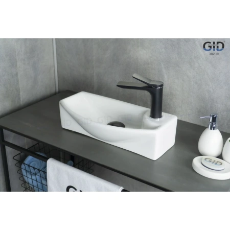 Раковина 41,5x22 см GID Simple N 7946L