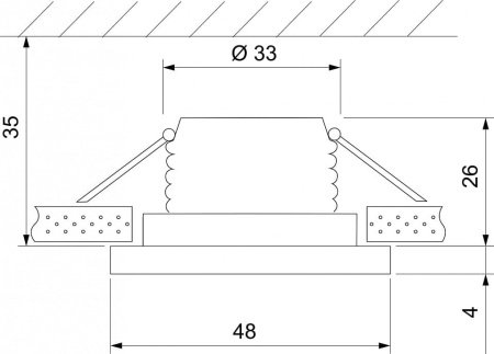Встраиваемый светильник Elektrostandard 15271/LED a056026