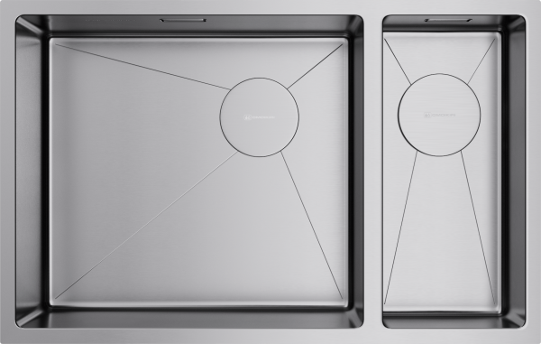 Кухонная мойка Omoikiri Taki 69-2-U/IF-L Side 4997049 нержавеющая сталь