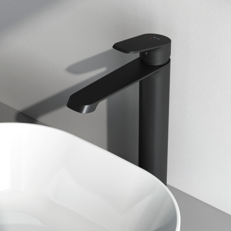 Смеситель для раковины AM.PM Func F8F92022 черный матовый