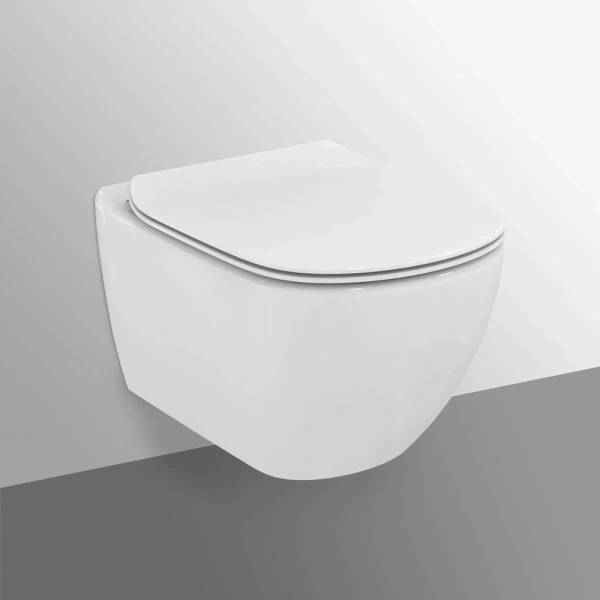 Унитаз подвесной Ideal Standard Tesi Aquablade T354601 с сиденьем микролифт, белый