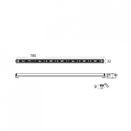 Накладной светильник Artemide NL708030C0