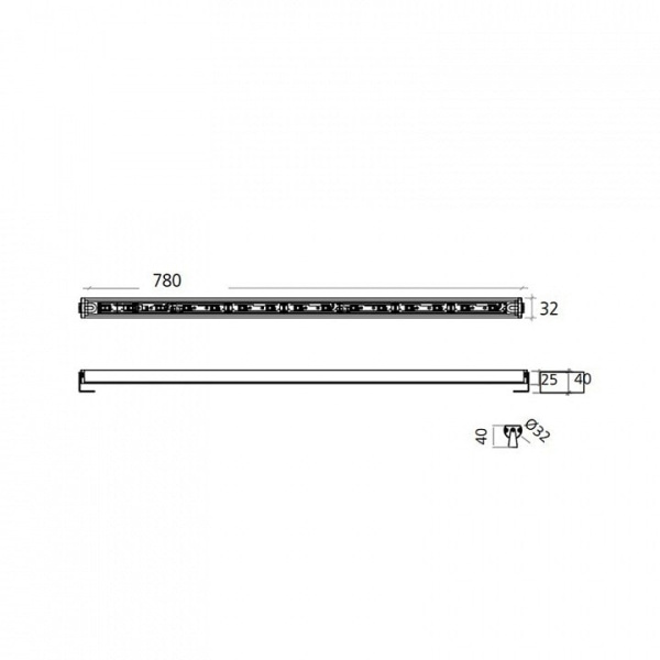 Накладной светильник Artemide NL708030C0