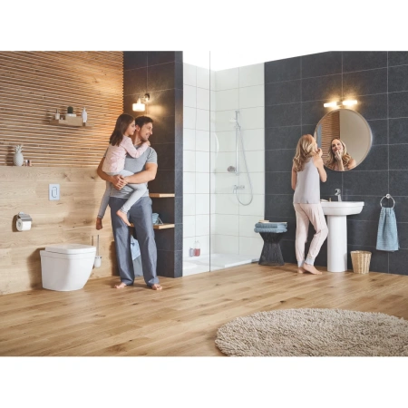 Приставной безободковый унитаз торнадо Grohe Euro Ceramic 3933900H
